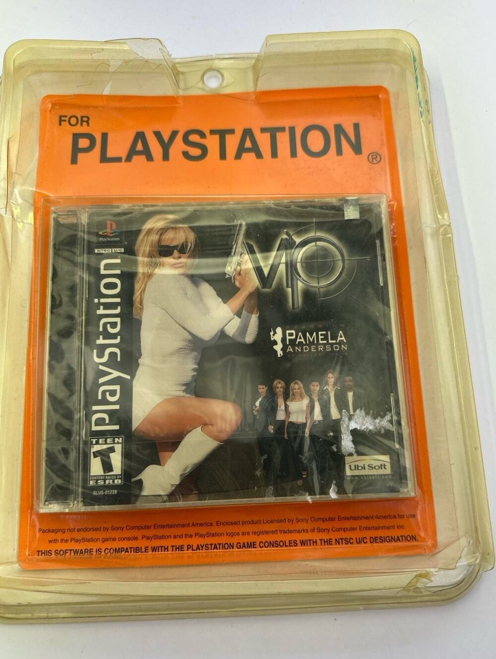VIP Starring Pamela Anderson PlayStation Brand New Sealed PSone PS1